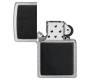 ZIPPO Lighter - Street Chrome Black Leather (46778) -  Price: 33,90€