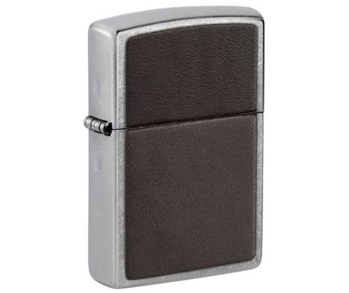 ZIPPO Αναπτήρας - Street Chrome Brown Leather (46782) - Τιμή: 33,90€