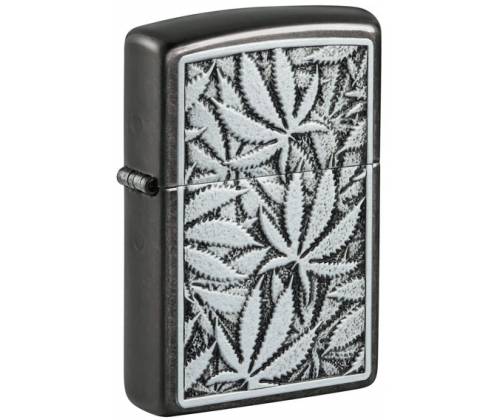 ZIPPO Lighter - 48123 Cannabis Emblem Design -  Price: 50,50€
