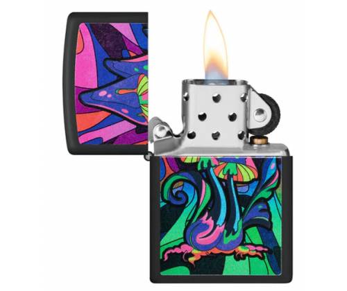 ZIPPO Αναπτήρας - 48386 Counter Culture Design with Black Light Logo - Τιμή: 43,50€