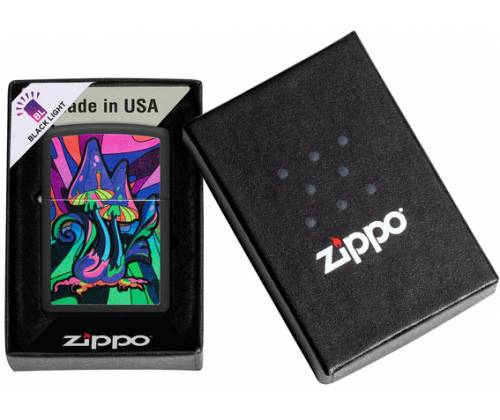 ZIPPO Αναπτήρας - 48386 Counter Culture Design with Black Light Logo - Τιμή: 43,50€