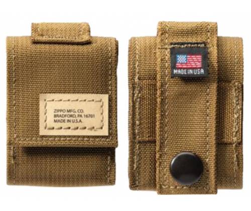 Zippo Θήκη Αναπτήρα Tactical Pouch Καφέ -  Μπαίνει στη Ζώνη (48401) - Τιμή: 22,50€