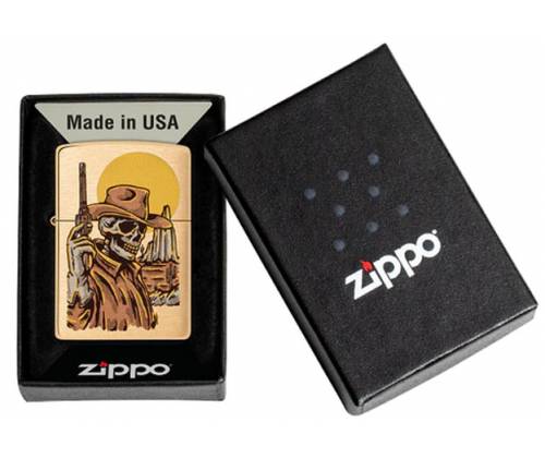 ZIPPO Lighter - 48519 Cowboy Skull - Price: 36,50€