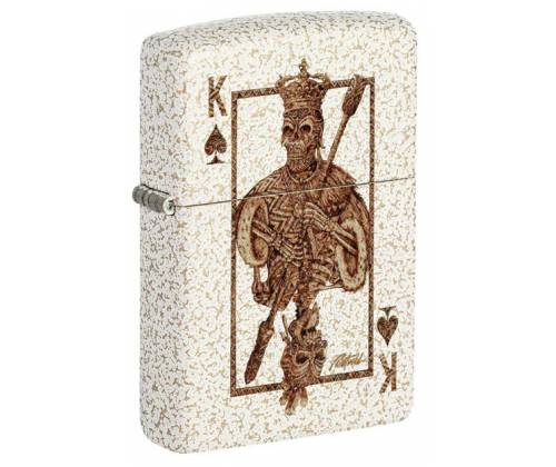 ZIPPO Lighter - 48552 Rick Rietveld Ace Skull Design -  Price: 45,90€