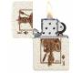 ZIPPO Lighter - 48552 Rick Rietveld Ace Skull Design -  Price: 45,90€