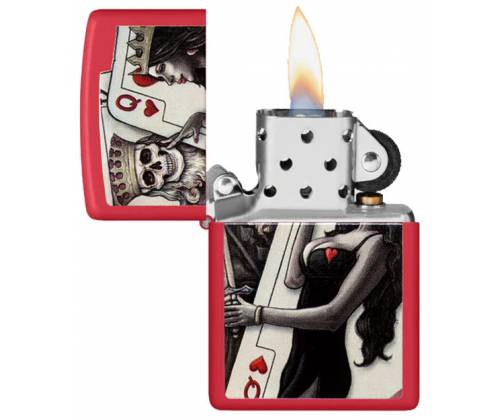 ZIPPO Lighter - 48624 Skull King Queen -  Price: 35,50€