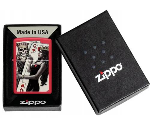 ZIPPO Lighter - 48624 Skull King Queen -  Price: 35,50€