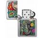 ZIPPO Lighter - 48635 Freaky Nature Mushroom Village Design -  Price: 31,50€