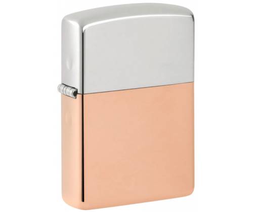 ZIPPO Αναπτήρας Bimetal Case Lighter - Sterling Silver Lid (48694) -  Price: 359,00€