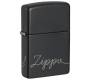 Zippo Lighter - 48979 Black Logo -  Price: 39,40€