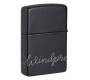 Zippo Lighter - 48979 Black Logo -  Price: 39,40€
