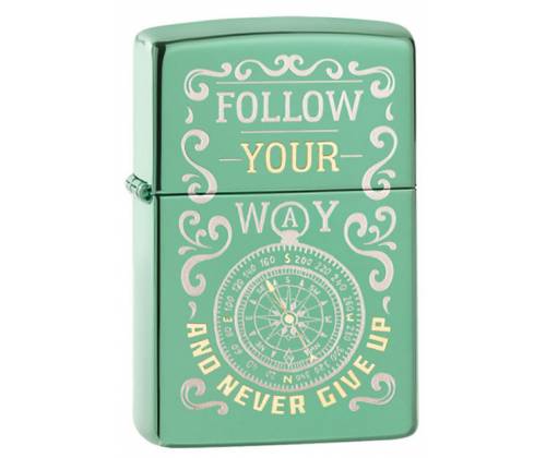 ZIPPO Lighter - 49161 Follow Your Way -  Price: 55,50€