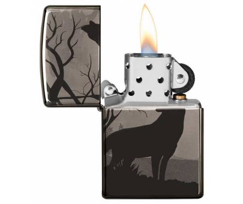 ZIPPO Lighter - 49188 Wolves 360 Design -  Price: 53,50€