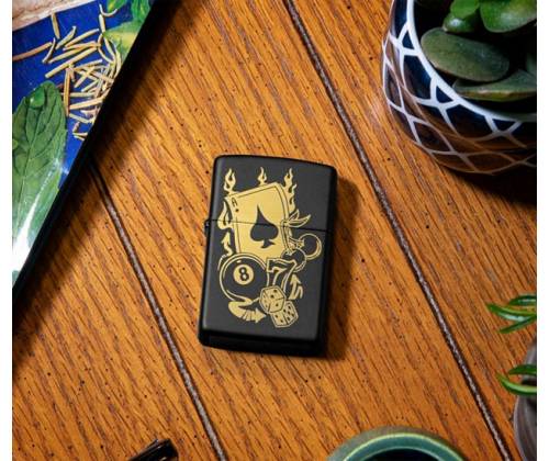 ZIPPO Lighter - Gambling Design (49257) -  Price: 36,50€