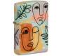 ZIPPO Αναπτήρας - 49352 Abstract Faces -  Price: 41,50€