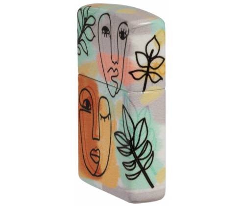 ZIPPO Αναπτήρας - 49352 Abstract Faces -  Price: 41,50€