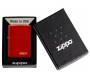 ZIPPO Αναπτήρας - 49475ZL Metallic Red Matte με Λογότυπο Zippo - Τιμή: 34,00€