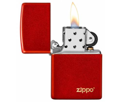 ZIPPO Αναπτήρας - 49475ZL Metallic Red Matte με Λογότυπο Zippo - Τιμή: 34,00€