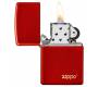 ZIPPO Αναπτήρας - 49475ZL Metallic Red Matte με Λογότυπο Zippo - Τιμή: 34,00€