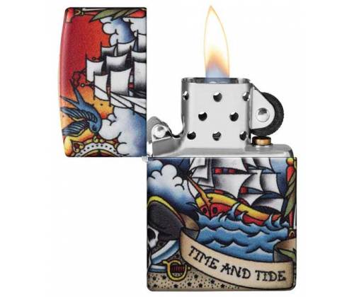 ZIPPO Lighter - 49532 Nautical Tattoo Design -  Price: 49,60€