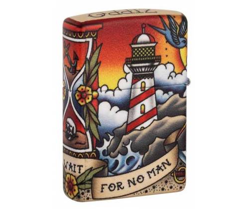 ZIPPO Lighter - 49532 Nautical Tattoo Design -  Price: 49,60€