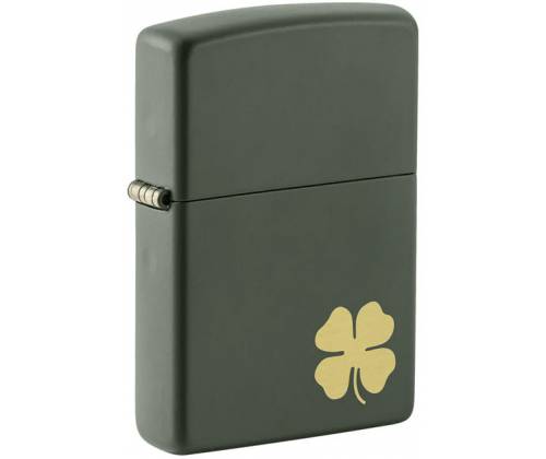 ZIPPO Lighter - 49796 Four Leaf Clover Design -  Price: 34,50€