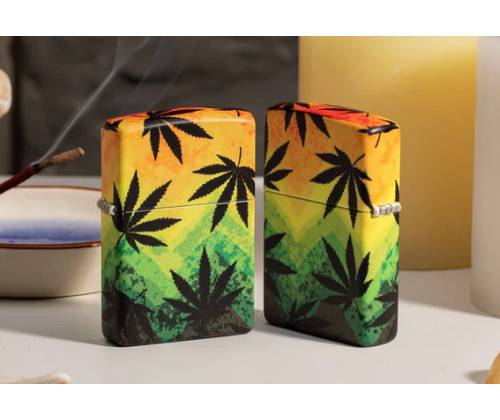 ZIPPO Αναπτήρας - 49806 Cannabis Design - Τιμή: 51,50€