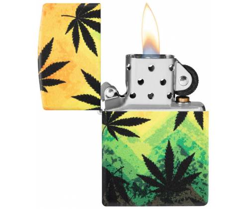 ZIPPO Αναπτήρας - 49806 Cannabis Design - Τιμή: 51,50€