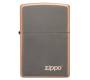 ZIPPO Αναπτήρας - 49839ZL Rustic Bronze με Λογότυπο Zippo - Τιμή: 49,90€