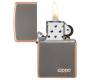 ZIPPO Αναπτήρας - 49839ZL Rustic Bronze με Λογότυπο Zippo - Τιμή: 49,90€
