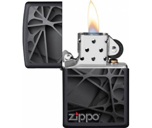 ZIPPO Αναπτήρας - Black Abstract Design -  Price: 45,90€