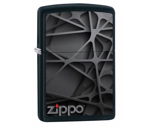 ZIPPO Αναπτήρας - Black Abstract Design -  Price: 45,90€
