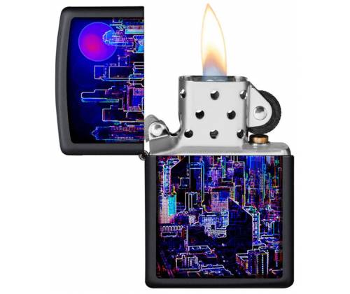 ZIPPO Αναπτήρας - Cyberpunk Design 60005348 - Τιμή: 59,50€