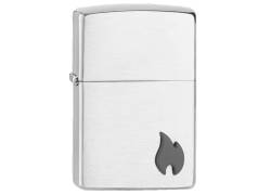 ZIPPO Lighter - Emblem Attached Brushed Chrome (2007964)