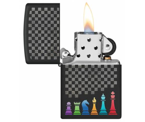 ZIPPO Lighter - Chess Pieces Design (48662) -  Price: 42,50€