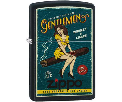 ZIPPO Αναπτήρας - Cigar Girl - Τιμή: 59,90€