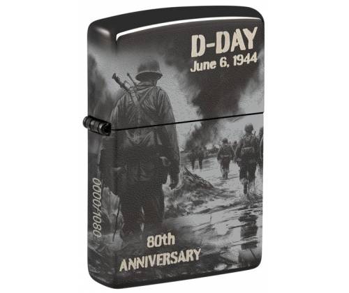 ZIPPO Αναπτήρας - D-Day 2024 Collectible Of The Year - 80th Anniversary (24756-113473) - Τιμή: 92,00€