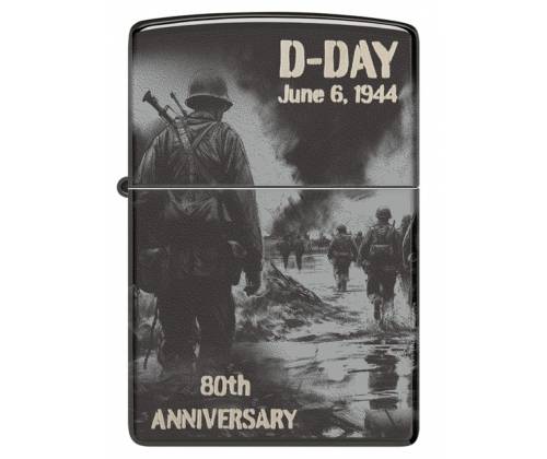 ZIPPO Αναπτήρας - D-Day 2024 Collectible Of The Year - 80th Anniversary (24756-113473) - Τιμή: 92,00€