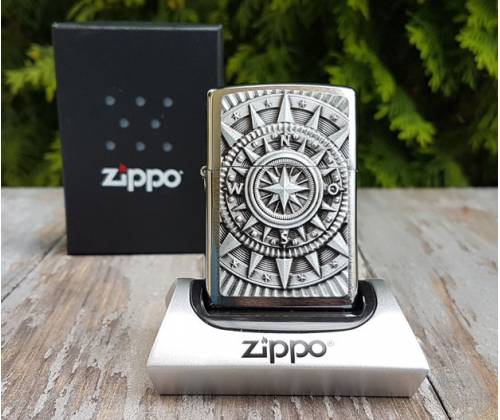 ZIPPO Lighter - Compass Emblem 2005350 -  Price: 53,00€