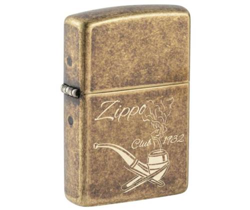 ZIPPO Lighter - 60007245 Pipe Lighter Antique Brass - Price: 63,00€