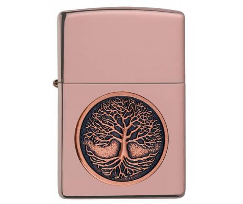 ZIPPO Αναπτήρας - 49638 Tree of Life Rose Gold - Τιμή: 55,00€