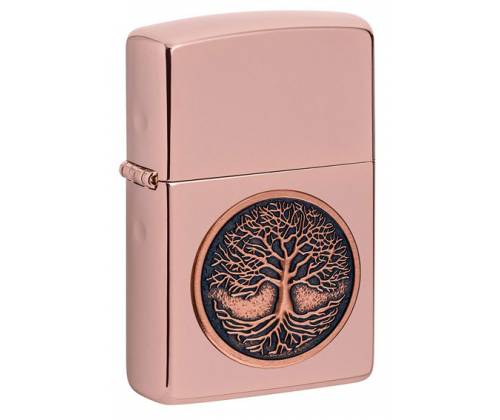 ZIPPO Αναπτήρας - 49638 Tree of Life Rose Gold - Τιμή: 55,00€