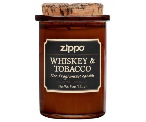 Zippo Αρωματικό Κερί Spirit Candle Whiskey & Tobacco 35 ωρών - 141gr - Τιμή: 18,80€