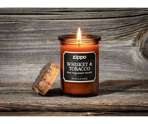 Zippo Αρωματικό Κερί Spirit Candle Whiskey & Tobacco 35 ωρών - 141gr - Τιμή: 18,80€