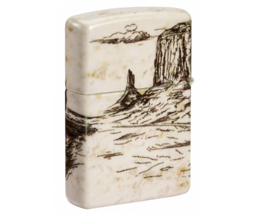 ZIPPO Lighter - Wild West Scene 540° -  Price: 79,50€