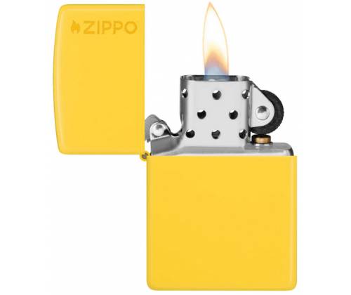 ZIPPO Lighter - Sunflower Yellow Matte with Zippo logo (46019ZL) -  Price: 34,90€