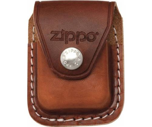 Zippo Δερμάτινη Θήκη Καφέ -  Μπαίνει στη Ζώνη LPLB - Τιμή: 17,90€