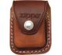 Zippo Δερμάτινη Θήκη Καφέ -  Μπαίνει στη Ζώνη LPLB - Τιμή: 17,90€