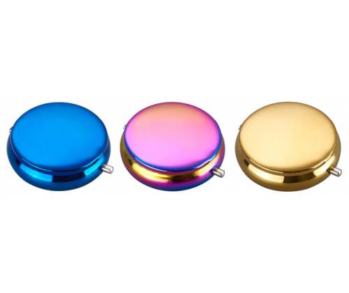 Τασάκι Ανοξείδωτο Τσέπης - Color - Τιμή: 2,90€