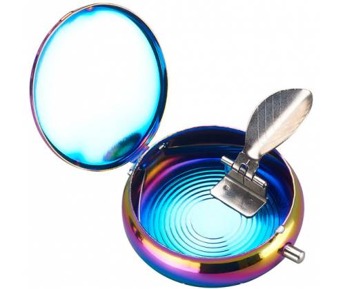 Τασάκι Ανοξείδωτο Τσέπης - Color - Τιμή: 2,90€